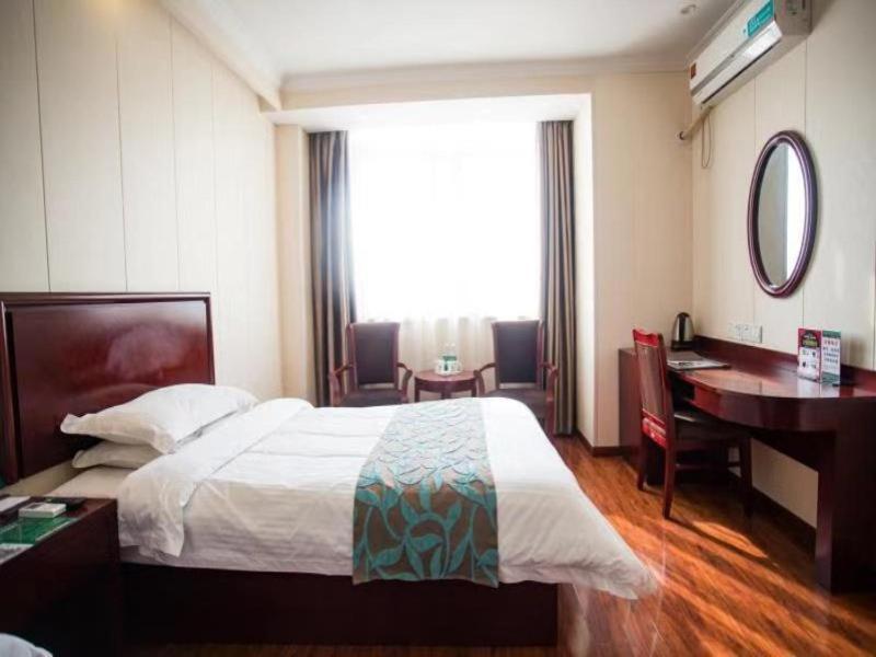 Greentree Inn Jiangsu Wuxi Dongting Leather City Express Hotel מראה חיצוני תמונה