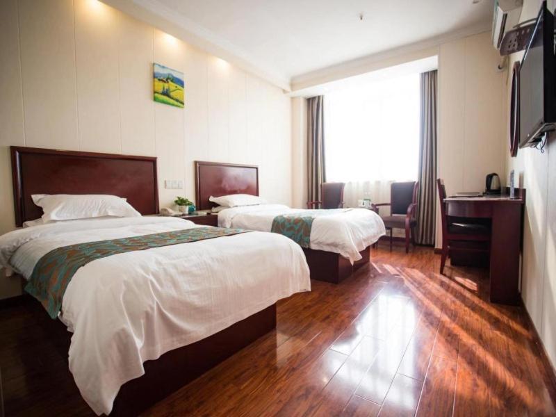 Greentree Inn Jiangsu Wuxi Dongting Leather City Express Hotel מראה חיצוני תמונה