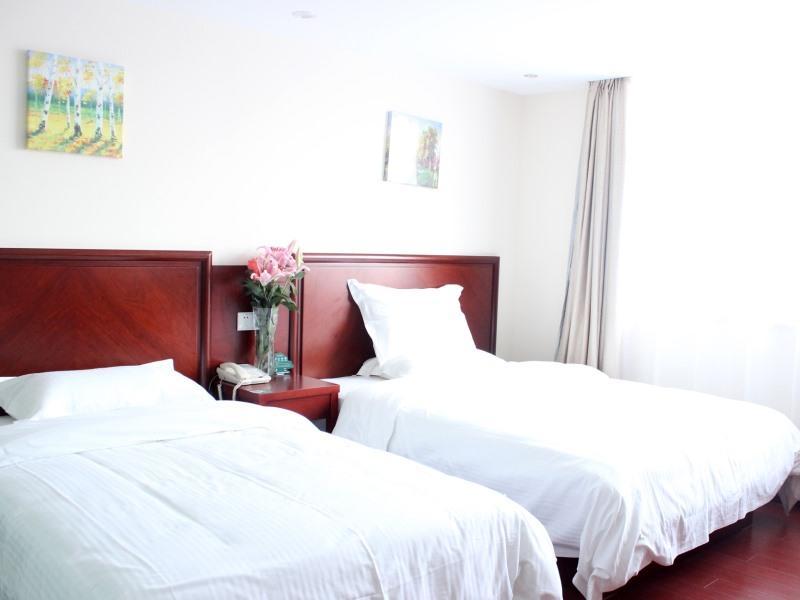 Greentree Inn Jiangsu Wuxi Dongting Leather City Express Hotel מראה חיצוני תמונה