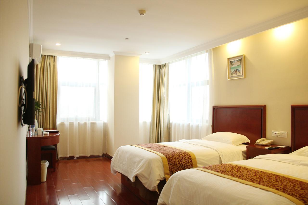 Greentree Inn Jiangsu Wuxi Dongting Leather City Express Hotel מראה חיצוני תמונה