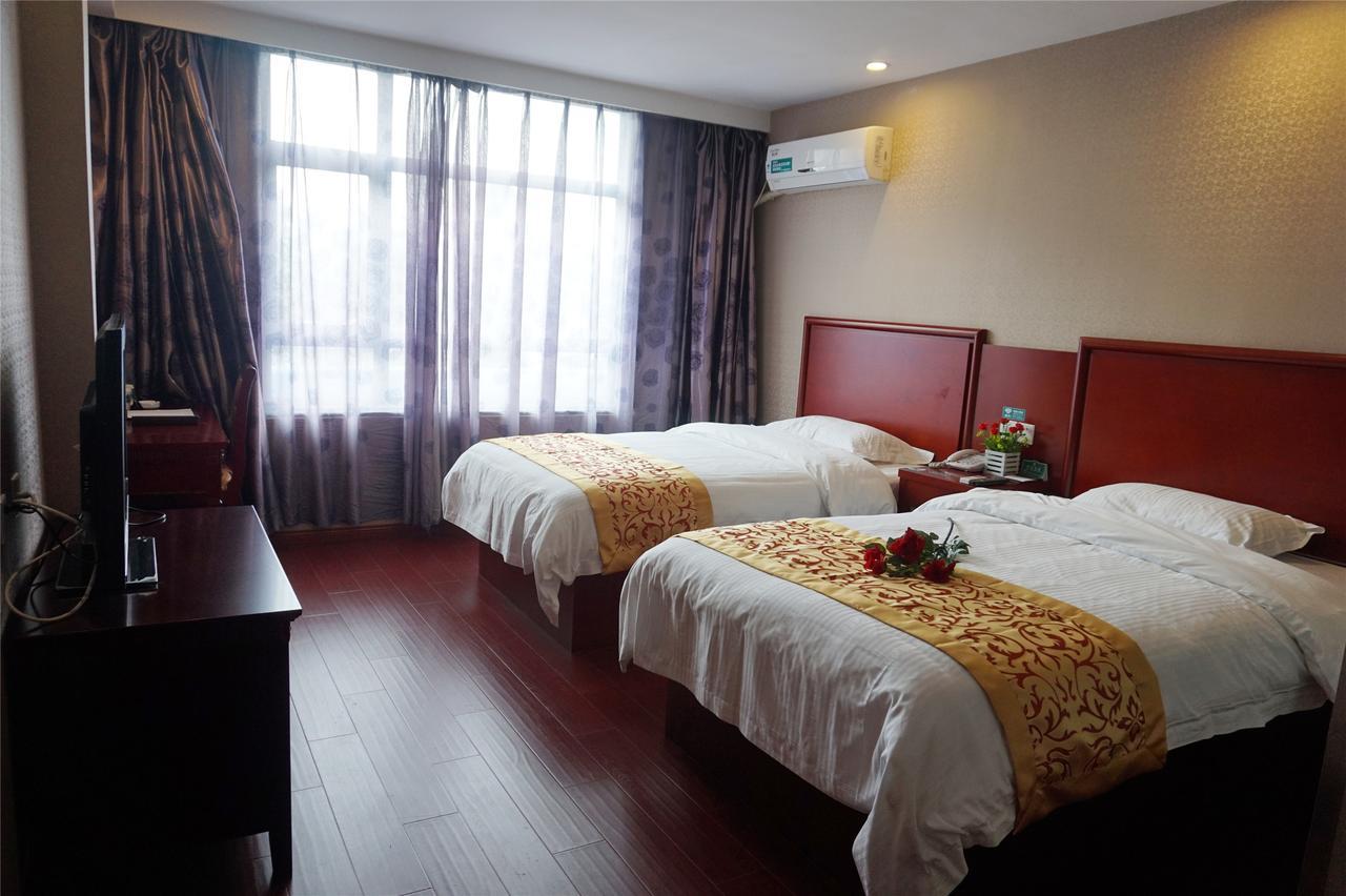 Greentree Inn Jiangsu Wuxi Dongting Leather City Express Hotel מראה חיצוני תמונה