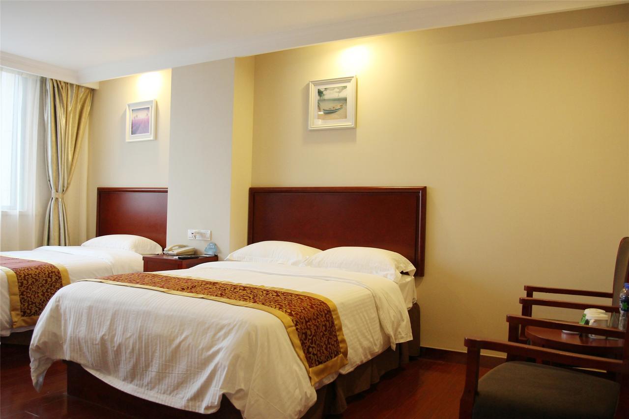 Greentree Inn Jiangsu Wuxi Dongting Leather City Express Hotel מראה חיצוני תמונה