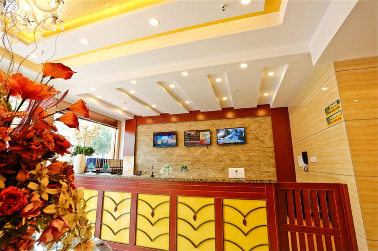 Greentree Inn Jiangsu Wuxi Dongting Leather City Express Hotel מראה חיצוני תמונה