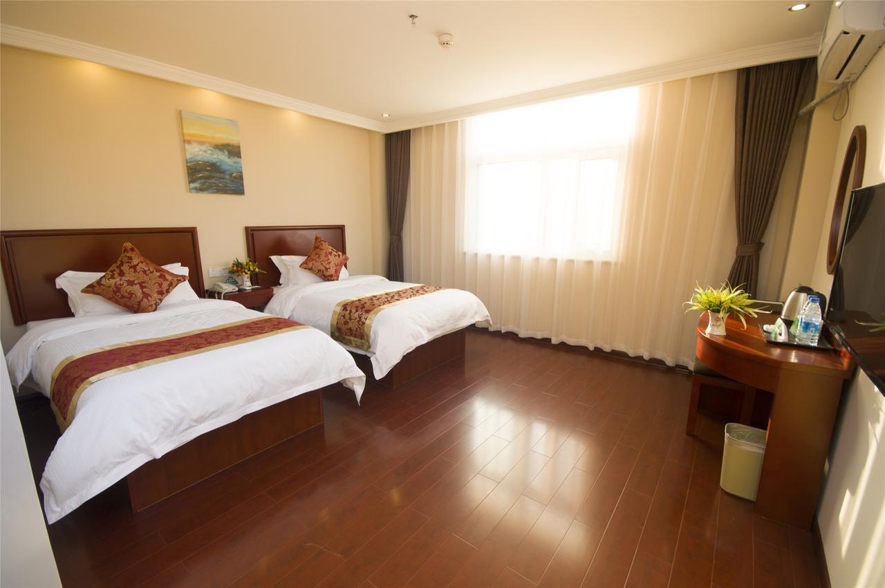 Greentree Inn Jiangsu Wuxi Dongting Leather City Express Hotel מראה חיצוני תמונה