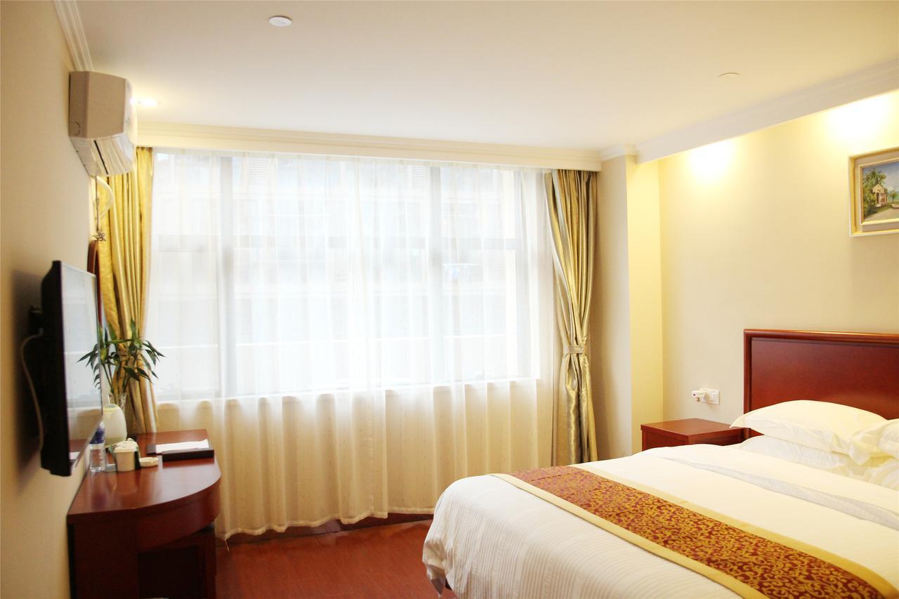 Greentree Inn Jiangsu Wuxi Dongting Leather City Express Hotel מראה חיצוני תמונה