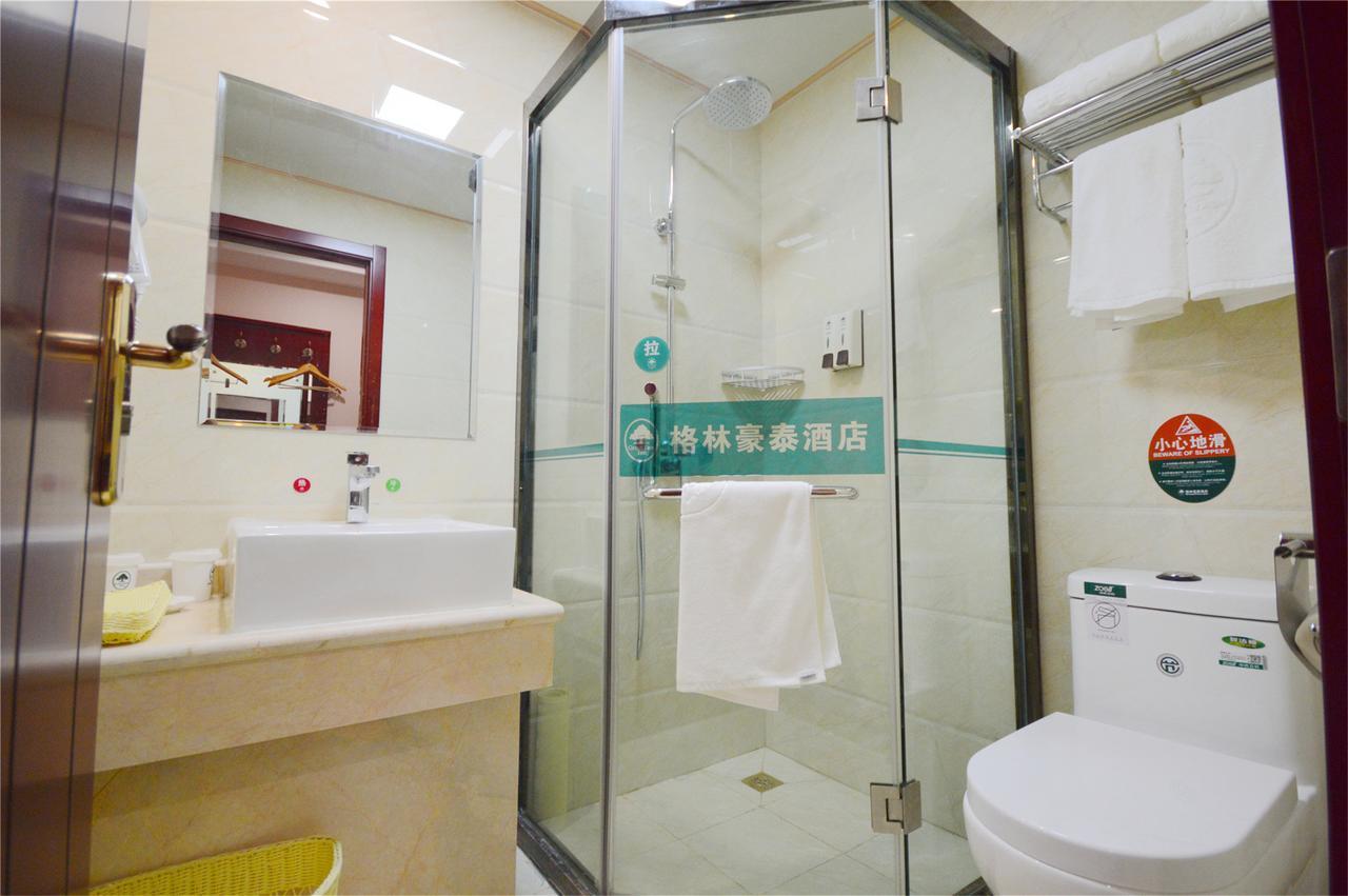Greentree Inn Jiangsu Wuxi Dongting Leather City Express Hotel מראה חיצוני תמונה