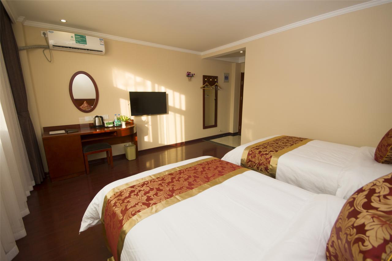 Greentree Inn Jiangsu Wuxi Dongting Leather City Express Hotel מראה חיצוני תמונה